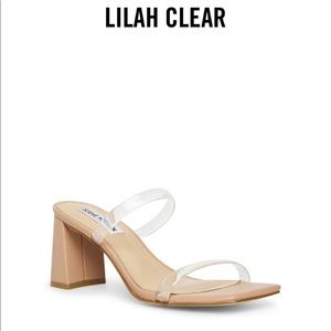 BRAND NEW IN BOX Steve Madden Lilah clear sandal NWT